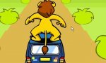 Onlinespiel : Löwenautodachsurfen
