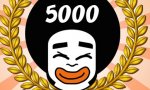 5000 Fans!