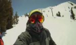 Selbstgefilmte Snowboard-Tricks