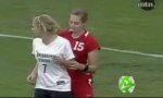 Funny Video - Female Footballer Shows Heart