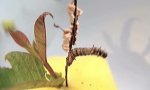 Funny Video : Zombie Caterpillar