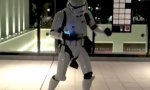 Movie : Stormtrooper dancing in the rain