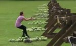 Movie : Melon Target Shooting