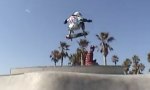 Sechsjähriger Skatboarder Asher