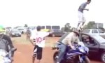 Movie : Biker vs Car-Jumper