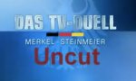 TV Duell Merkel Steinmeier Uncut