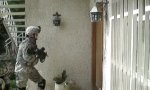 Female Soldier vs Door