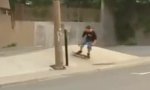 Movie : Skateboarder vs Lantern