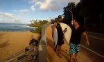 Lustiges Video : Waimea River Surfing