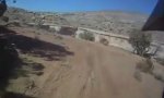 Funny Video : Bike Trial Through The Desert