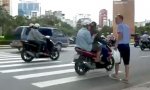 Crosswalk in Vietnam