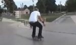 Funny Video : Skate Trick No. 102: Sideboarded Armstumpler