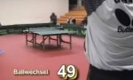 Funny Video : 25 mal Ping, 24 mal Pong