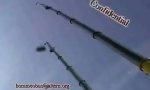 Lustiges Video : Bungee-Jumping invers