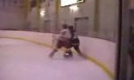 Funny Video : Icehockey bodycheck