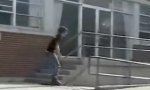 Funny Video - Rollerblade-Trick No. 3315: Mo**erfu**ingpieceofsh**rail