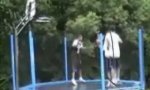 Funny Video : Leg dunk