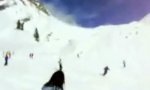 Lustiges Video : Backflip mit Skiern