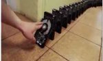 Funny Video : 22 Terrabyte HDD-crash domino