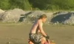 Funny Video : Minibike-stunt-tryout