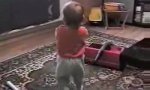 Funny Video : Curious baby