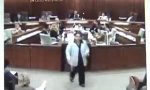 Funny Video : Blatant dive in the courtroom