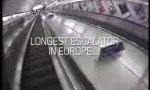 Lustiges Video : U-Bahn Urban Skifahren