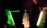 Lustiges Video : Zauberei mit Laserstrahlen
