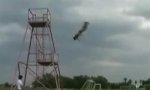 Funny Video : Backflip from a tower