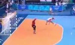 Movie : Nice handball goal