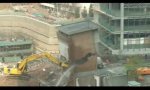 Funny Video :  Escaping the digger/house by the skin of one's teeth