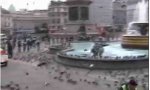Lustiges Video - Taubenfütterer in London