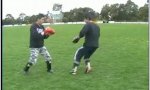 Lustiges Video - Trainingsunfall
