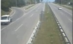 Funny Video : Truck-wrong way driver