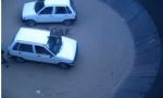 Lustiges Video : Circle-Pit mit Autos