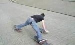 Funny Video : Triple skateboard