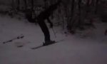 Lustiges Video : Schnee im Gesicht