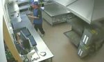 Arbeitsunfall in der Pizzaküche