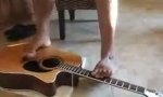 Funny Video : Tony Melendez Plays Guitar With His Feet