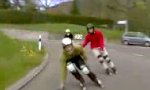 Movie : Wicked Roller Skate Downhill