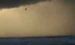 Funny Video : Kitesurfing At Wind Force 8