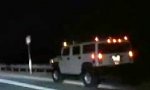 Movie : Hummer Doesn't Like Road Signs