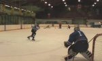 Movie : Eishockey Torwarttraining