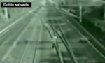 Movie : Doppelschutzengel für Bahngleisarbeiter